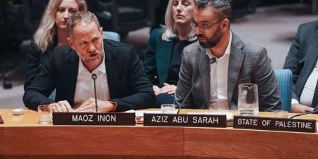 الأكبروف لمجلس الأمن: الاستيطان يلتهم الأرض الفلسطينية
