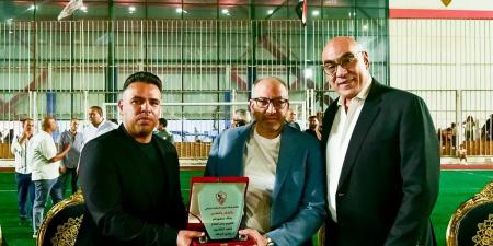 بحضور حسن شحاتة، افتتاح ملعب الناشئين رقم «1» بنادي الزمالك