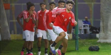منتخب الشباب يختتم اليوم استعداداته لمواجهة المغرب في تصفيات شمال أفريقيا