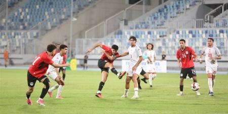 منتخب شباب 2007 يختتم تدريباته استعدادًا لمواجهة المغرب بتصفيات شمال أفريقيا