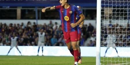 برشلونة يكرر تجربة يامال مع حمزة عبد الكريم
