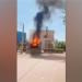 حريق يلتهم محول كهرباء داخل كشك بقرية نجريج في الغربية (فيديو)