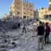 إصابات برصاص وقصف الاحتلال فى قطاع غزة
