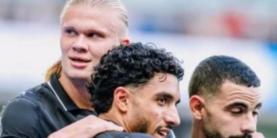 مرموش يصنع فى تفوق مانشستر سيتي على برايتون بالشوط الأول..