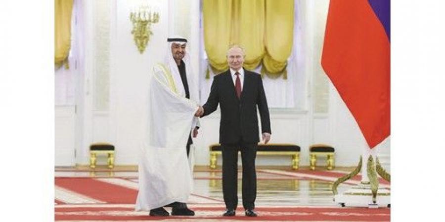 محمد بن زايد يلتقي بوتين في موسكو: علاقاتنا تستند إلى إرث عريق من التعاون يمتد لأكثر من 50 عاماً