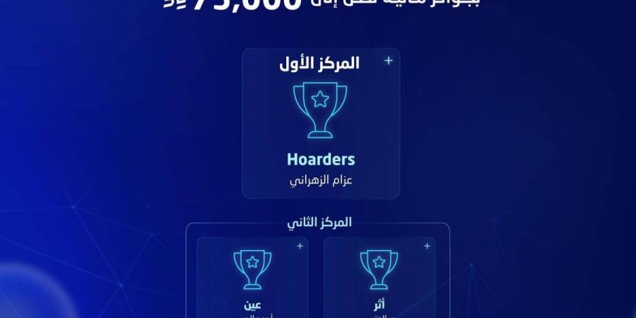 هيئة الإحصاء تكرم الفرق الفائزة في هكاثون الابتكار في البيانات