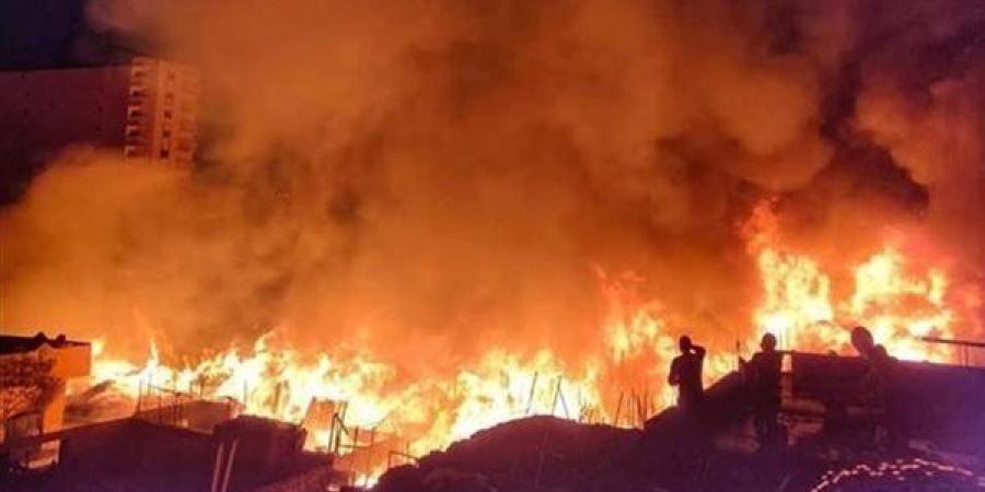 مصرع ربة منزل في حريق شقة سكنية بالفيوم