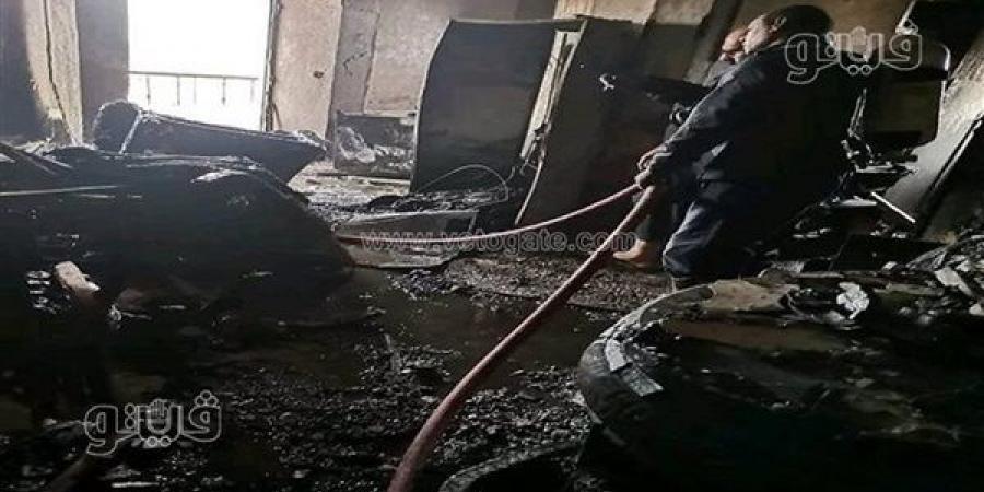 إصابة 5 أشخاص في حريق شقة بالشرقية