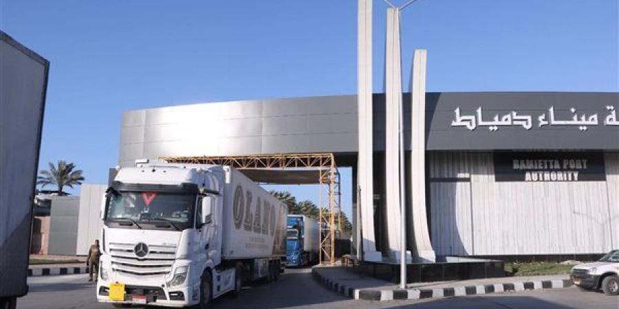 استيراد 8900 طن قمح عبر ميناء دمياط