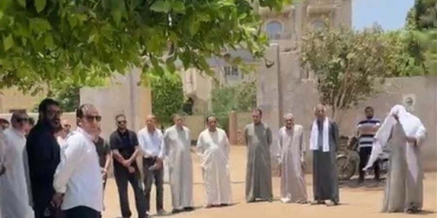 تشييع جثمان رئيس محكمة استئناف الأقصر إلى مثواه الأخير بالقليوبية
