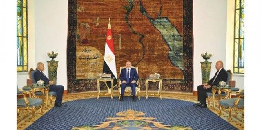 السيسي يؤكد حرص مصر على دعمها الراسخ لدور جامعة الدول العربية