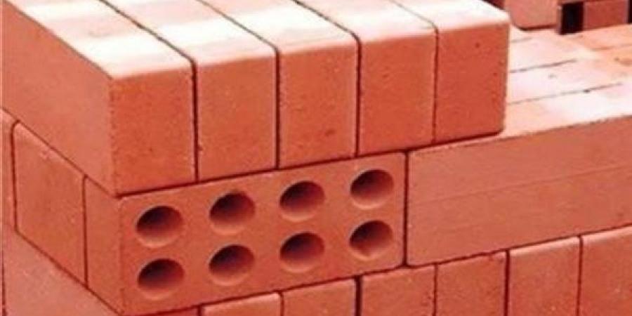 أسعار الطوب الأحمر في سوق مواد البناء اليوم الأحد