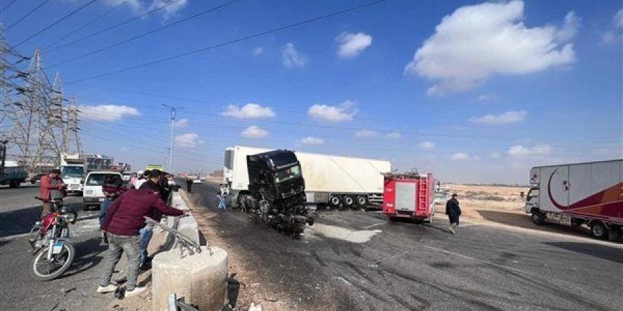 كسور متفرقة بالرقبة والرأس والأضلاع، تفاصيل مناظرة جثث ضحايا حادث الدائري