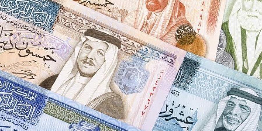 سعر الدينار الأردني مقابل الجنيه في البنك المركزي اليوم الأحد