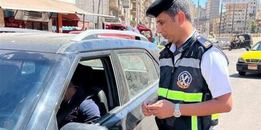 ضبط 109 آلاف مخالفة مرورية وفحص 1186 سائقًا خلال 24 ساعة