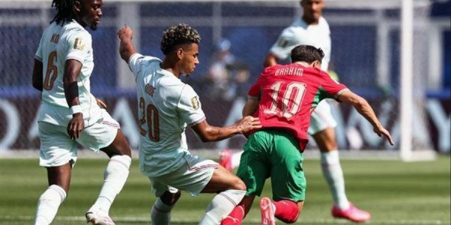 كيليان مبابي يتقدم بالهدف الأول لـ فرنسا أمام المغرب