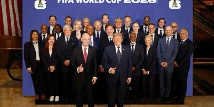 بحضور أبو ريدة، ترامب يستقبل أعضاء المجلس التنفيذي للفيفا