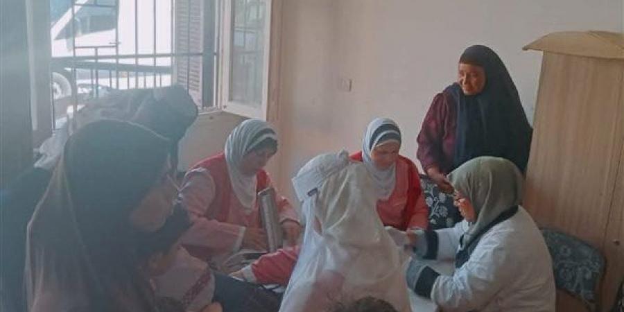الشباب والرياضة بالفيوم تنظم قافلة طبية مجانية لأهالي قرية الغرق