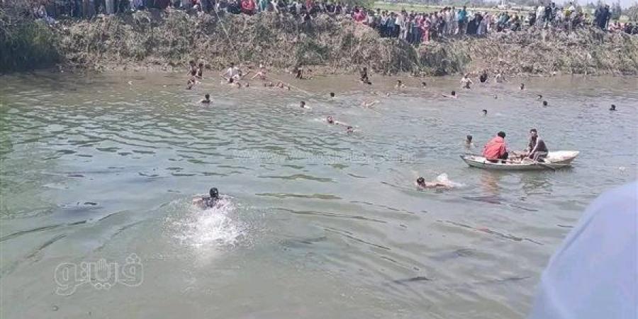 انتشال جثتي شابين بعد غرقهما في مياه النيل بالدقهلية