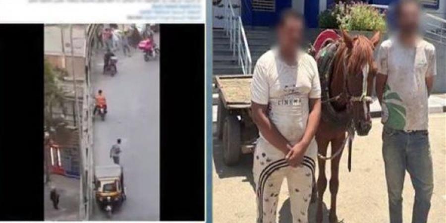 فيديو سير الكارو عكس الاتجاه يكشف تفاصيل الاعتداء على عامل نظافة بالقاهرة