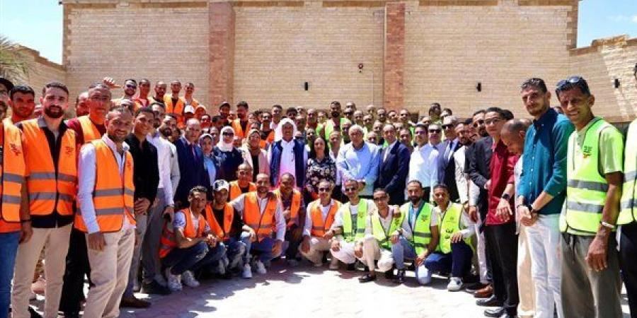 وزيرة التضامن تشهد احتفالية تخريج 100 متعافٍ بمركز العزيمة بمطروح