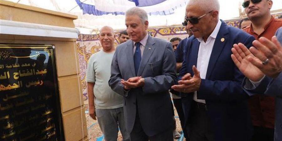 محافظ شمال سيناء يضع حجر الأساس لمكتبة مصر العامة بمدينة العريش