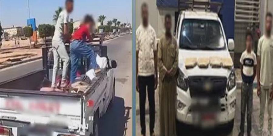 فيديو سرقة بلاط رصيف يثير الجدل في الشرقية وتحرك أمني سريع يكشف مفاجأة