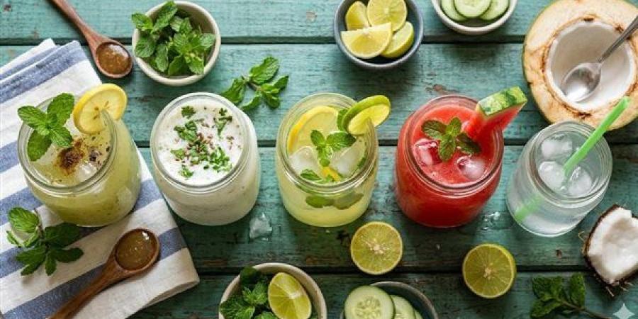 مشروبات طبيعية تساعد على الترطيب والنشاط في أيام الصيف الحارة