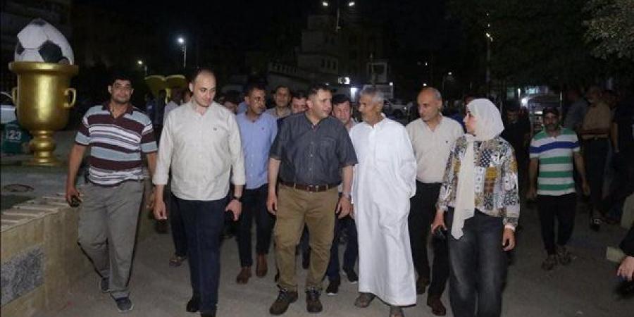 جولة مفاجئة بالروضة، محافظ دمياط يتابع الخدمات ومستشفى المدينة ومركز الشباب (صور)