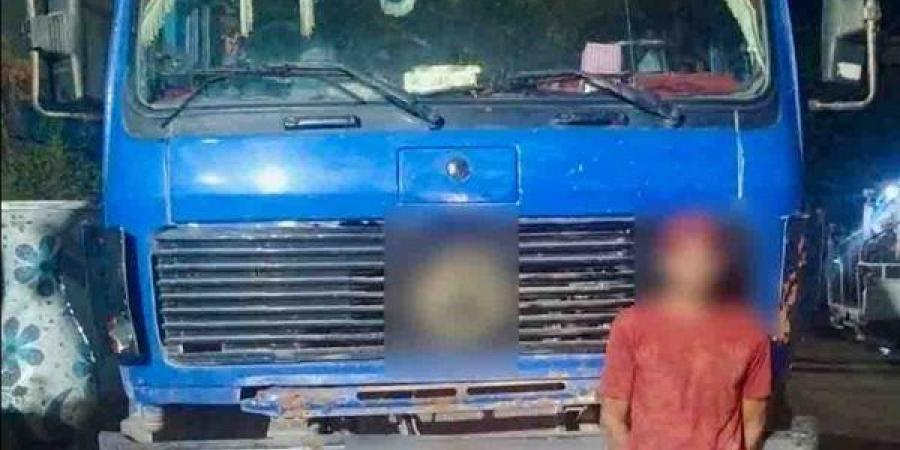 كشاف خلفي يهدد حياة قائدي السيارات، ضبط سائق «نقل» بعد تداول فيديو للواقعة بالجيزة