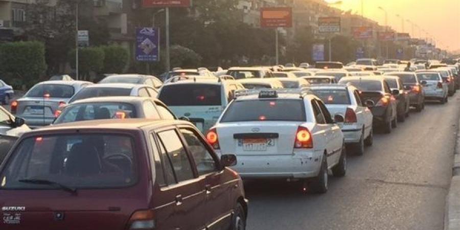 حالة المرور اليوم، زحام خانق بهذه الطرق والكباري بالقاهرة والجيزة والقليوبية