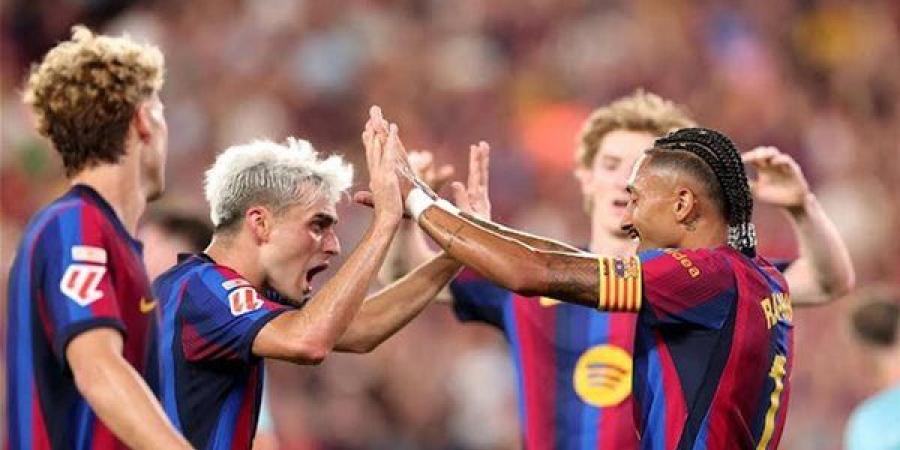 الدوري الإسباني، برشلونة يتقدم بثنائية أمام فالنسيا في الشوط الأول