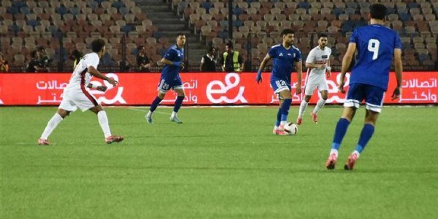 الدوري المصري، محمد إسماعيل يسجل الهدف الأول للزمالك في شباك أبوقير للأسمدة