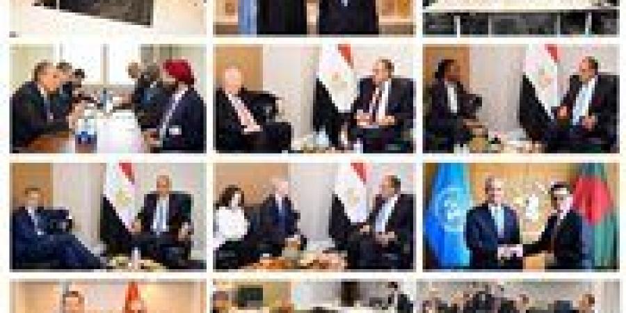 نشاط مكثف لوزير الخارجية خلال الجمعية العامة للأمم المتحدة: حضور مصري فاعل على الساحة متعددة الأطراف