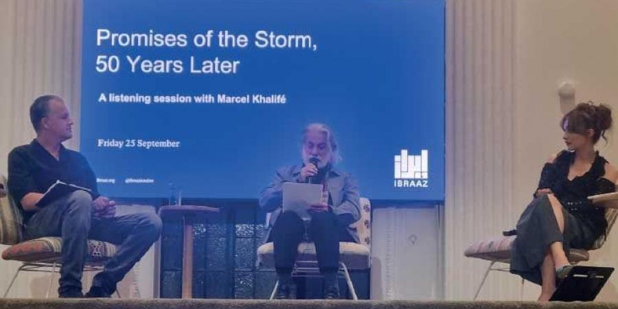 خمسون عاماً على «وعود من العاصفة»: أمسية مع مارسيل خليفة