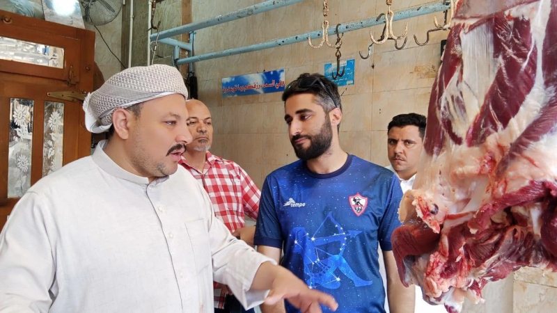 أسعار لحم الماعز والبرقي الضاني في أسواق مطروح اليوم الجمعة