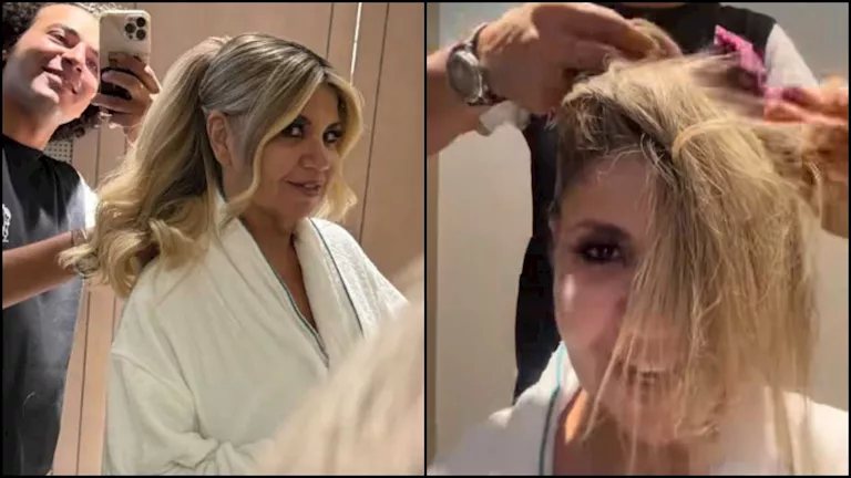 بوسي شلبي تبدأ تجهيزاتها قبل انطلاق مهرجان الجونة السينمائي (صور)