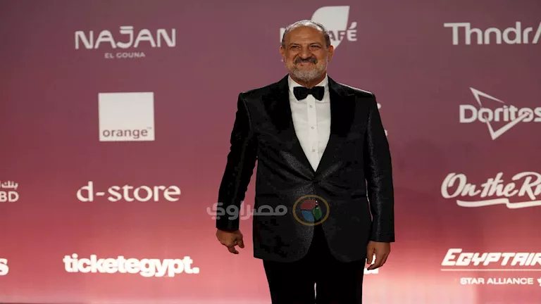 خالد الصاوي وحسن الرداد يتألقان على السجادة الحمراء بافتتاح مهرجان الجونة - صور