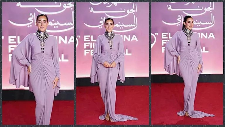 أمينة خليل لـ"مصراوي": سعيدة بالعمل مع أحمد حلمي وبضحك على فيديو أمينة في كلمة