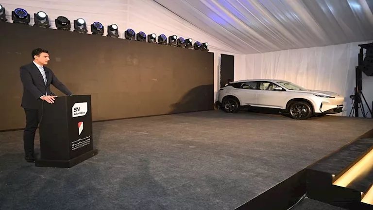 وزيرا الكهرباء والصناعة يشهدان إطلاق أول سيارة كهربائية محلية بمصانع «النصر للسيارات»