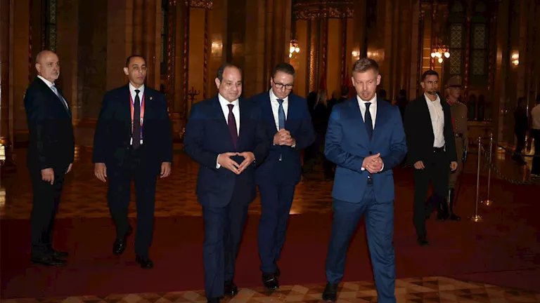 الرئيس السيسي: محادثات استكشافية مع المجر للاستفادة من إمكانات مصر في الغاز