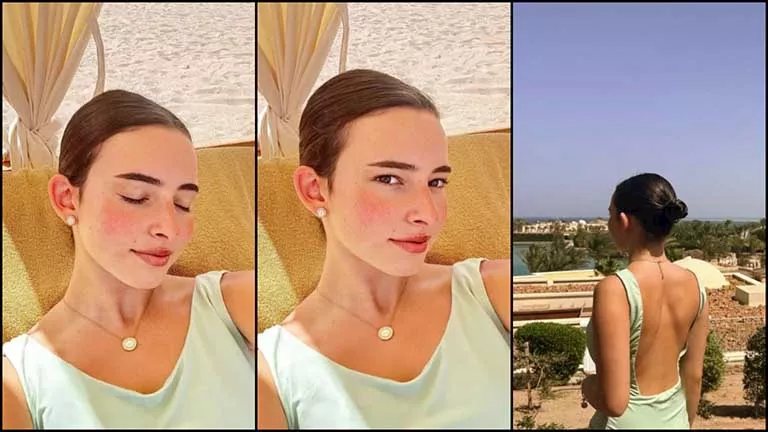 ريتاج ابنة إيمان العاصي تكشف عن إطلالتها قبل حفل افتتاح الجونة - صور