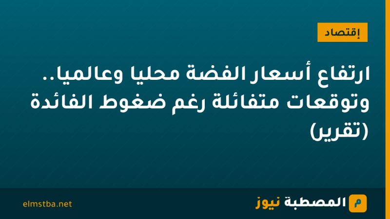 ارتفاع أسعار الفضة محليًا وعالميًا.. وتوقعات متفائلة رغم ضغوط الفائدة (تقرير)
