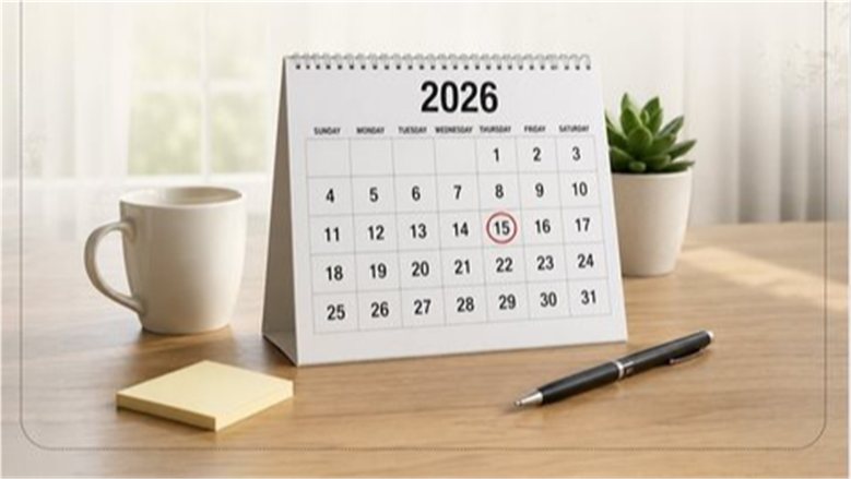خريطة أيام الراحة الأسبوعية والعطلات المتبقية في عام 2026