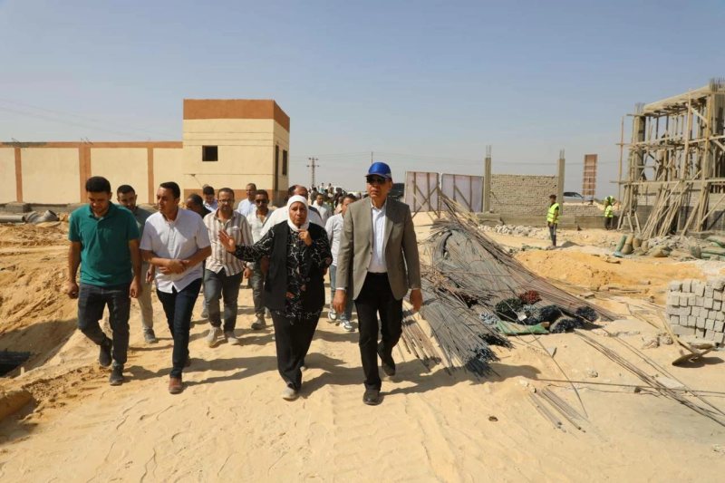 محافظ المنيا يتابع تنفيذ محطة صرف صحي بـ675 مليون جنيه لخدمة 35 ألف مواطن في ديرمواس