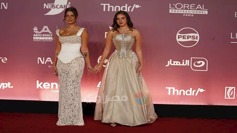 "ريتاج ومريم".. بنات النجمات يخطفن الأنظار في حفل افتتاح مهرجان الجونة السينمائي