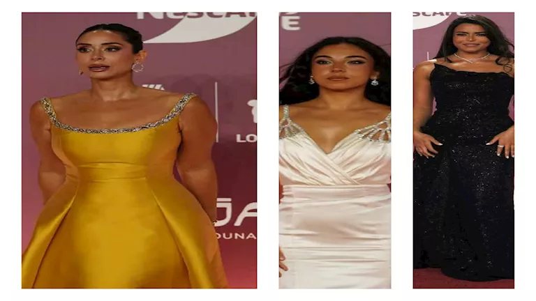 أجمل إطلالات النجمات في افتتاح مهرجان الجونة السينمائي